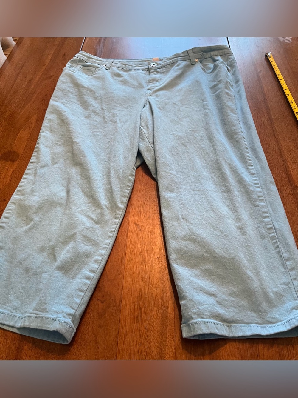 Style & Company Denim Women’s Light Blue Capri Pants